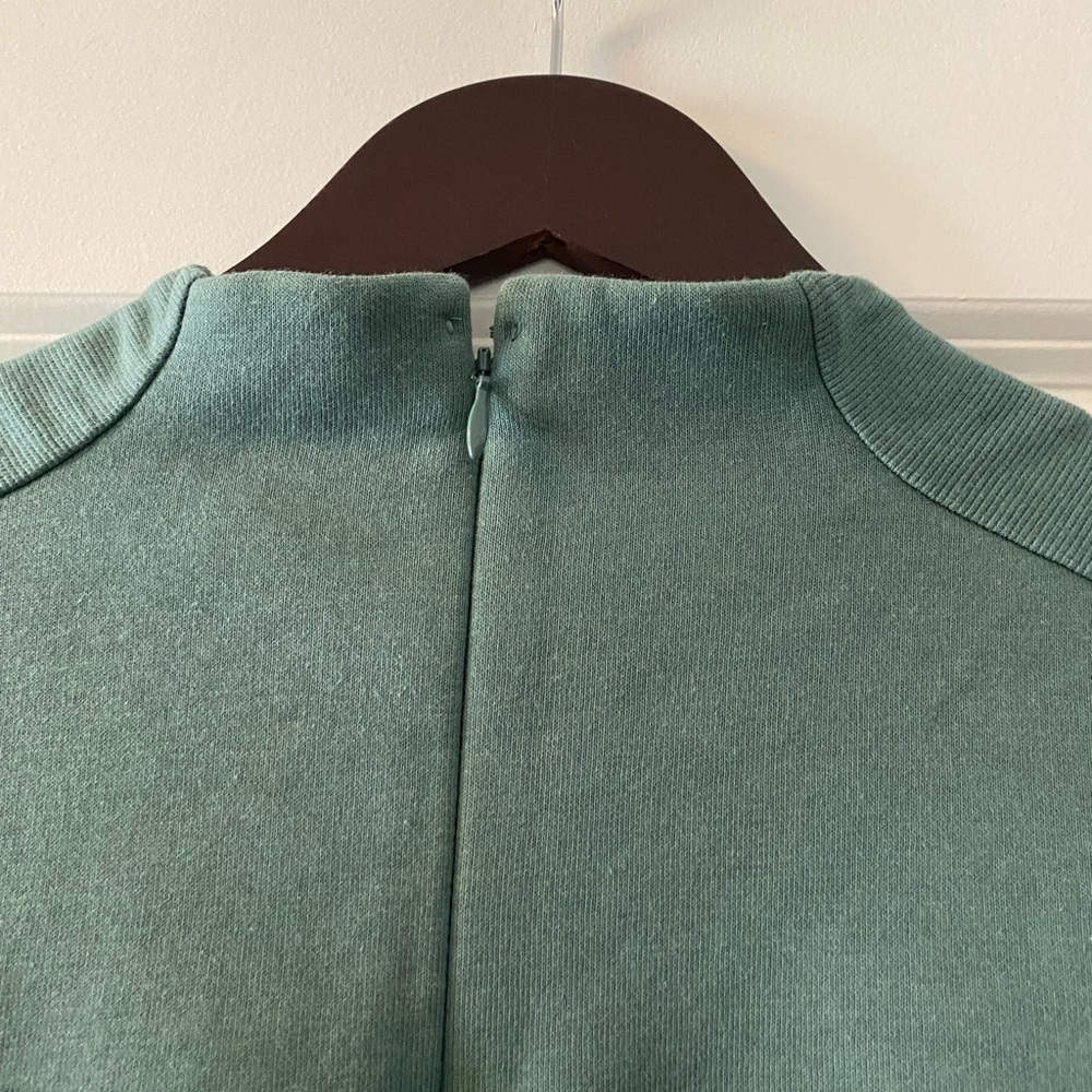 NWT. Adidas Crewneck Sweatshirt in Teal Green with Logo - Picture 8 of 9